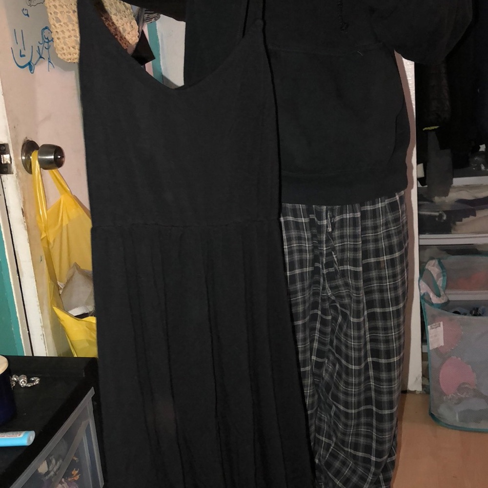 black short dress